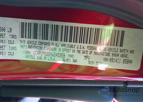 2017 Jeep Cherokee Trailhawk из США, поврежденный, VIN 1C4PJMBB5HW545959